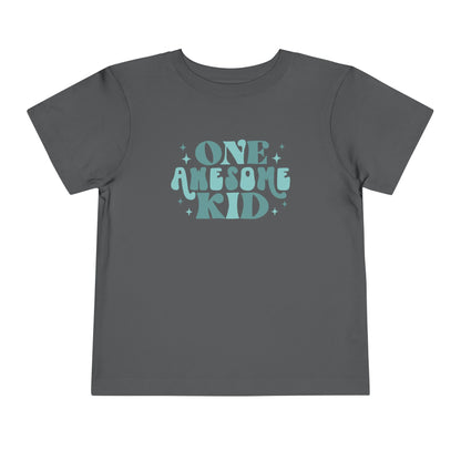 Awesome Kid Toddler Tee, Cute Toddler T-Shirt, Birthday Gift for Kids, Fun Kids Apparel, One Awesome Kid Shirt, Playful Kids Outfit