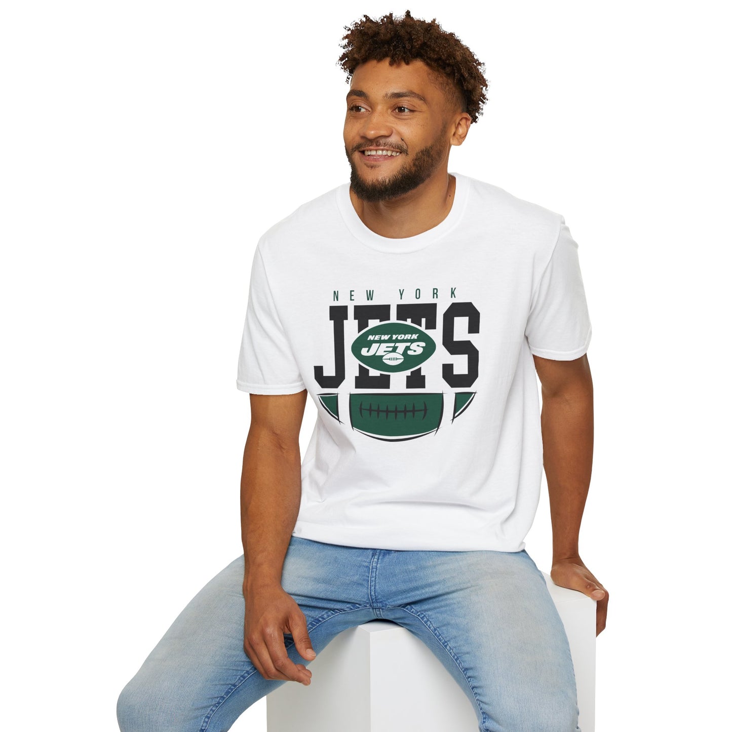 New York Jets Softstyle Unisex T-Shirt, Perfect for Game Day, Sports Fan Apparel, Casual Wear, NFL Gifts, Men's & Women's Fashion