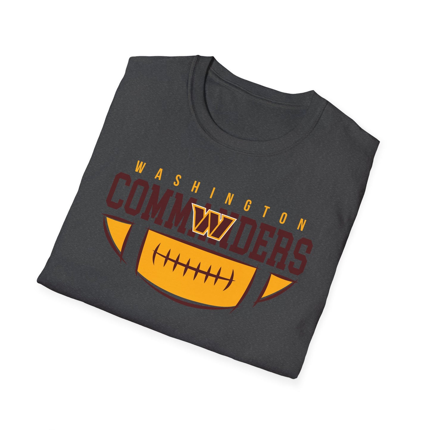 Washington Commanders Unisex Softstyle T-Shirt, Sports Tee, Football Fan Shirt, Casual Wear, Game Day Apparel, Gift for Him or Her