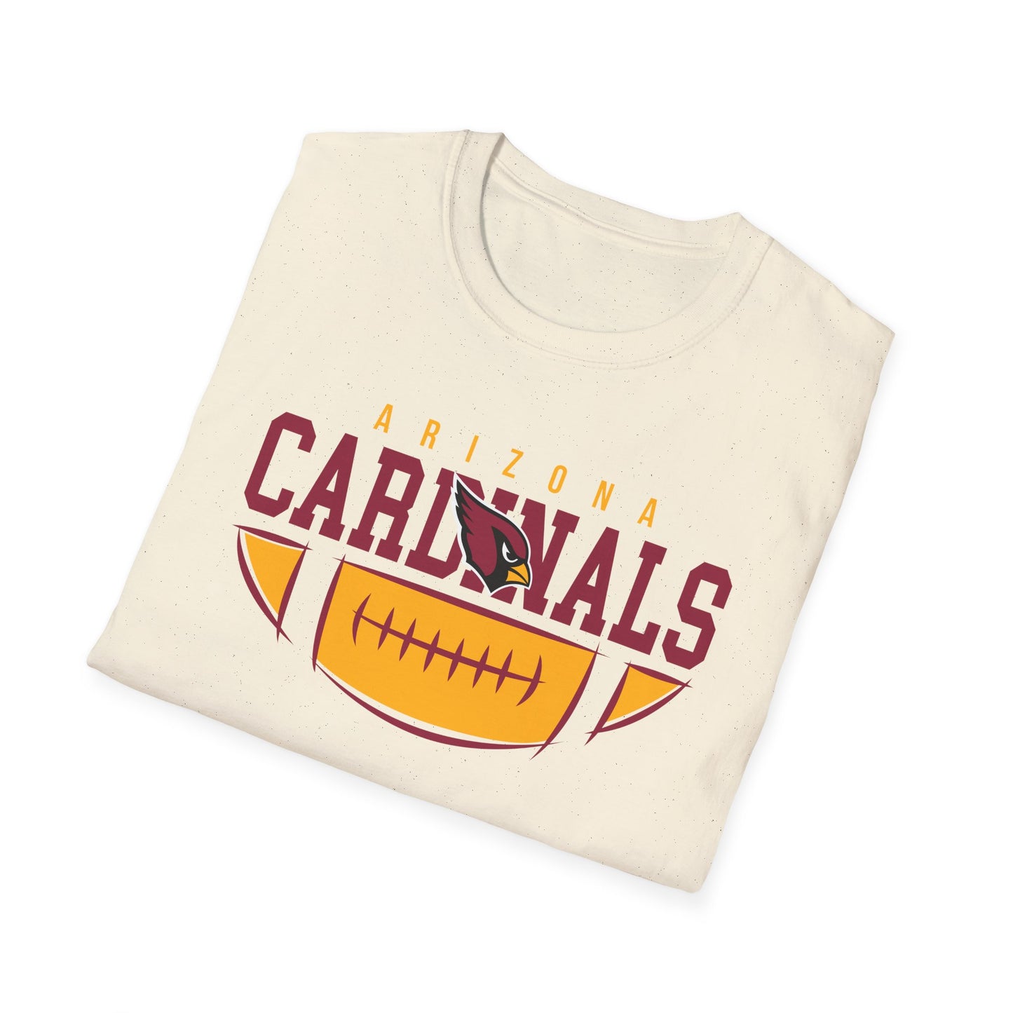 Arizona Cardinals Unisex Softstyle T-Shirt | Sports Fan Apparel, Game Day Top, Casual Wear, Gift for Him, Birthday Present