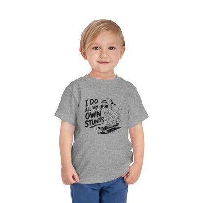 Cool Toddler Tee with Funny Skating Design, Kids Graphic Tee, Gift for Skateboard Lovers, Toddler T-Shirt for Boys, Fun Birthday Shirt