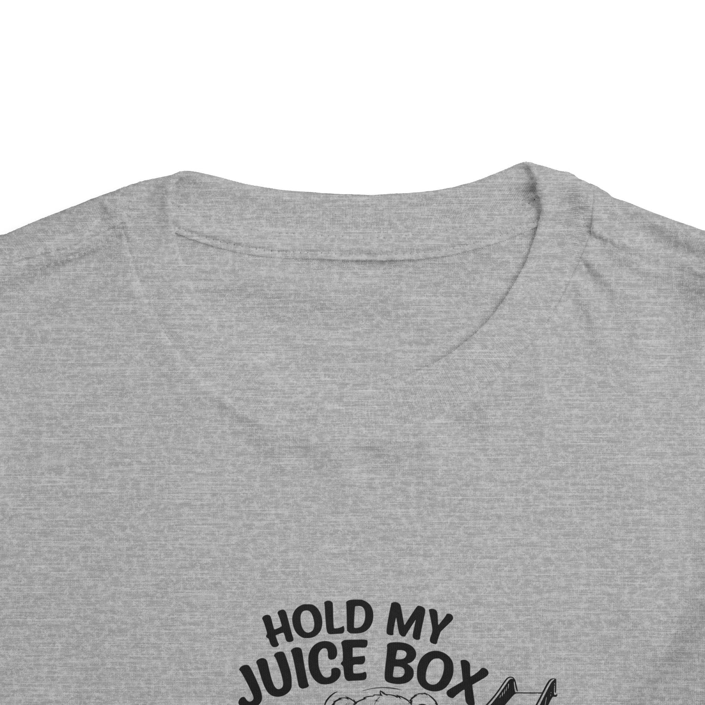 Toddler Short Sleeve Tee - "Hold My Juice Box and Watch This" Fun Kid's Shirt, Birthday Gift, Playdate Apparels, Cute Graphic Tee, [...]