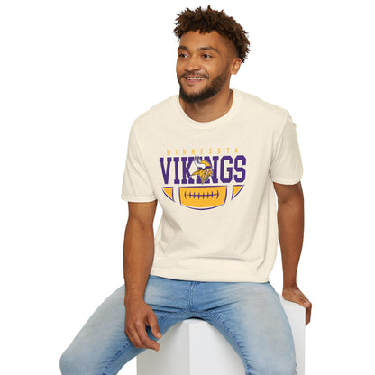 Minnesota Vikings Unisex T-Shirt - Softstyle Tee for Fans, Game Day Outfit, Unique Gift, Sports Apparel, Team Merchandise