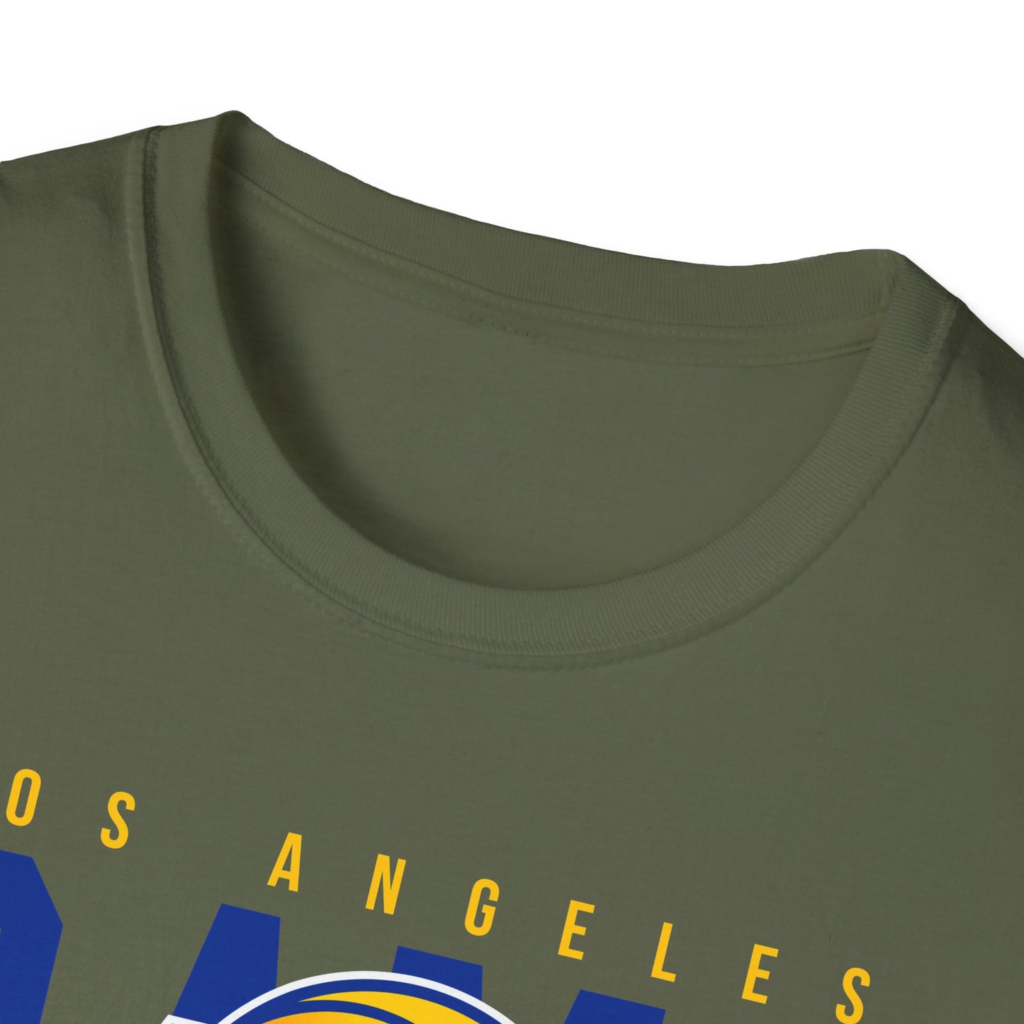 Los Angeles Rams Unisex Softstyle T-Shirt, Football Fan Apparel, Game Day Outfit, Sports Gift, Casual Wear, Team Spirit Tee