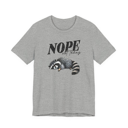 Funny Raccoon Tee | Unisex Jersey Short Sleeve Tee, Gift for Animal Lovers, Casual Wear, Eco-friendly Clothing, Humorous Gift