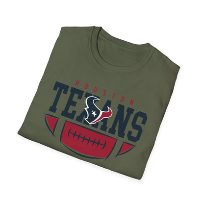 Houston Texans Fan Unisex T-Shirt – Perfect for Game Day, Sports Events, or Casual Wear, Gift for Football Lovers, Comfy Style