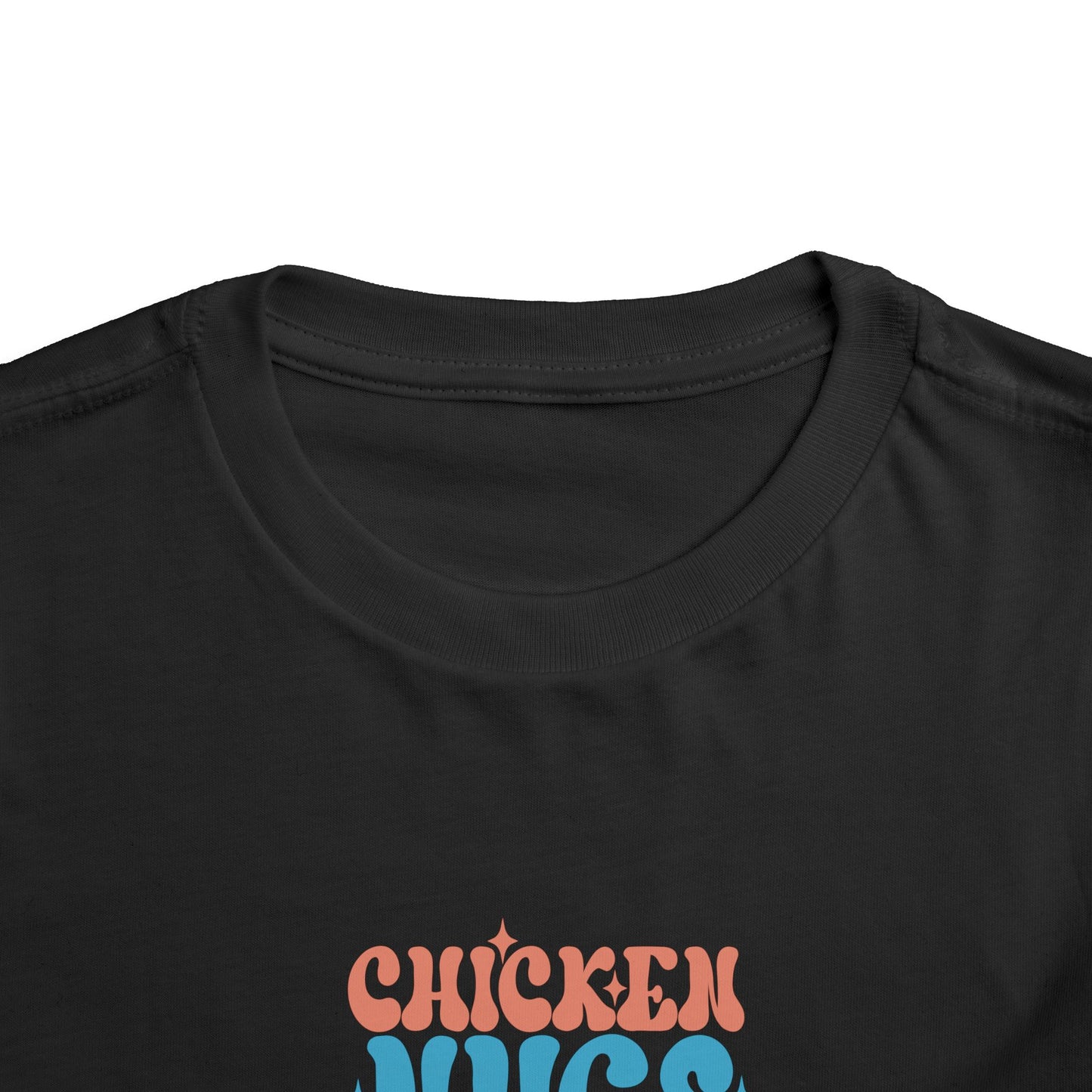 Toddler Short Sleeve Tee - 'Chicken Hugs & Mama's Hugs' - Cute Kid's T-Shirt, Fun Gift for Birthdays, Playdates, Family Gatherings