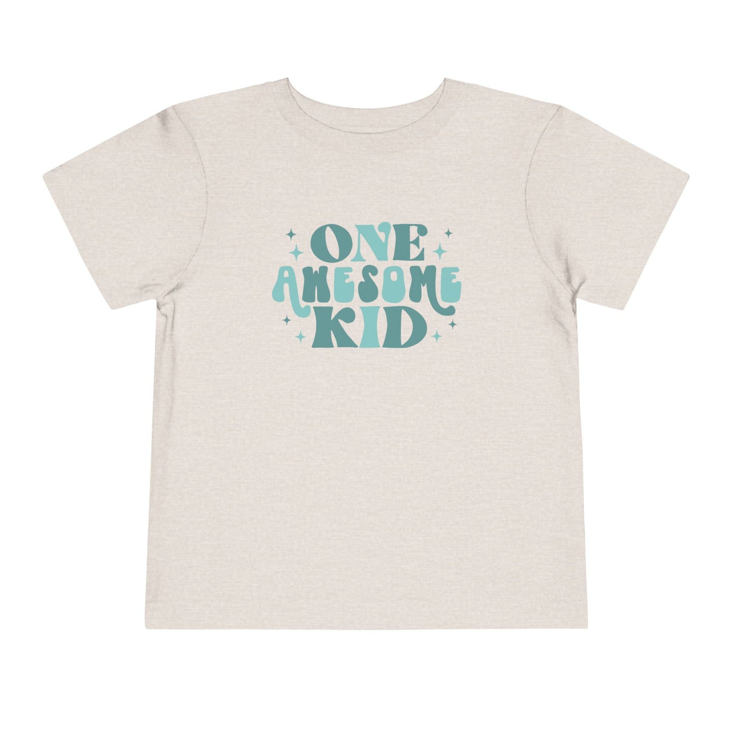 Awesome Kid Toddler Tee, Cute Toddler T-Shirt, Birthday Gift for Kids, Fun Kids Apparel, One Awesome Kid Shirt, Playful Kids Outfit