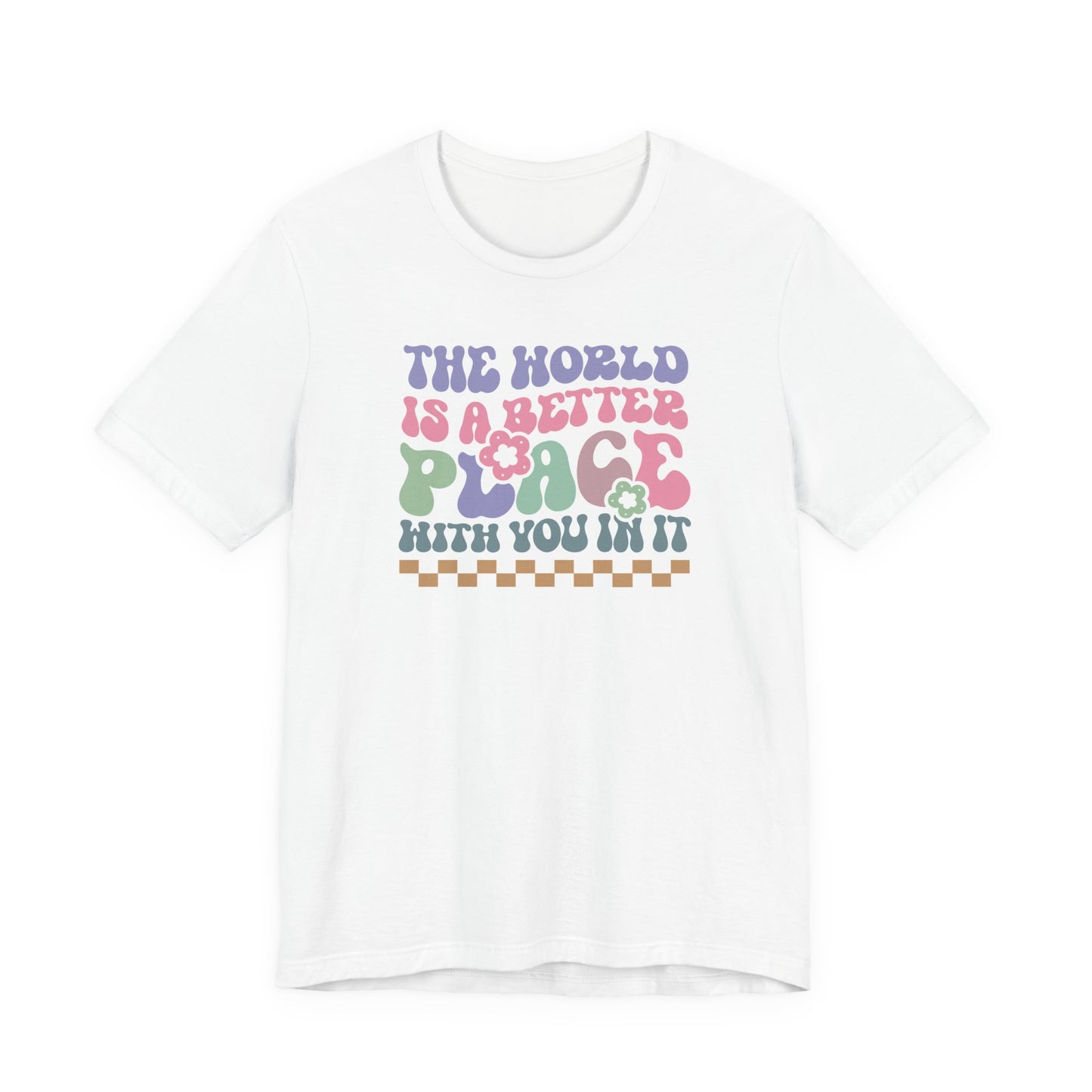 Positive Vibes T-Shirt: The World is a Better Place Tee, Inspirational Shirt, Unisex Graphic Tee, Thoughtful Gift for Friends, Casual [...]