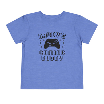 Gaming Buddy Toddler Tee, Kids Gaming Shirt, Father's Day Gift, Playdate Outfit, Fun Toddler Clothes