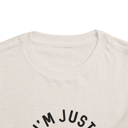 Toddler Snack Time Tee - Fun Kids T-Shirt, Toddler Birthday Gift, Snack Lover Apparel, Cute Playdate Top, Funny Kids Clothing