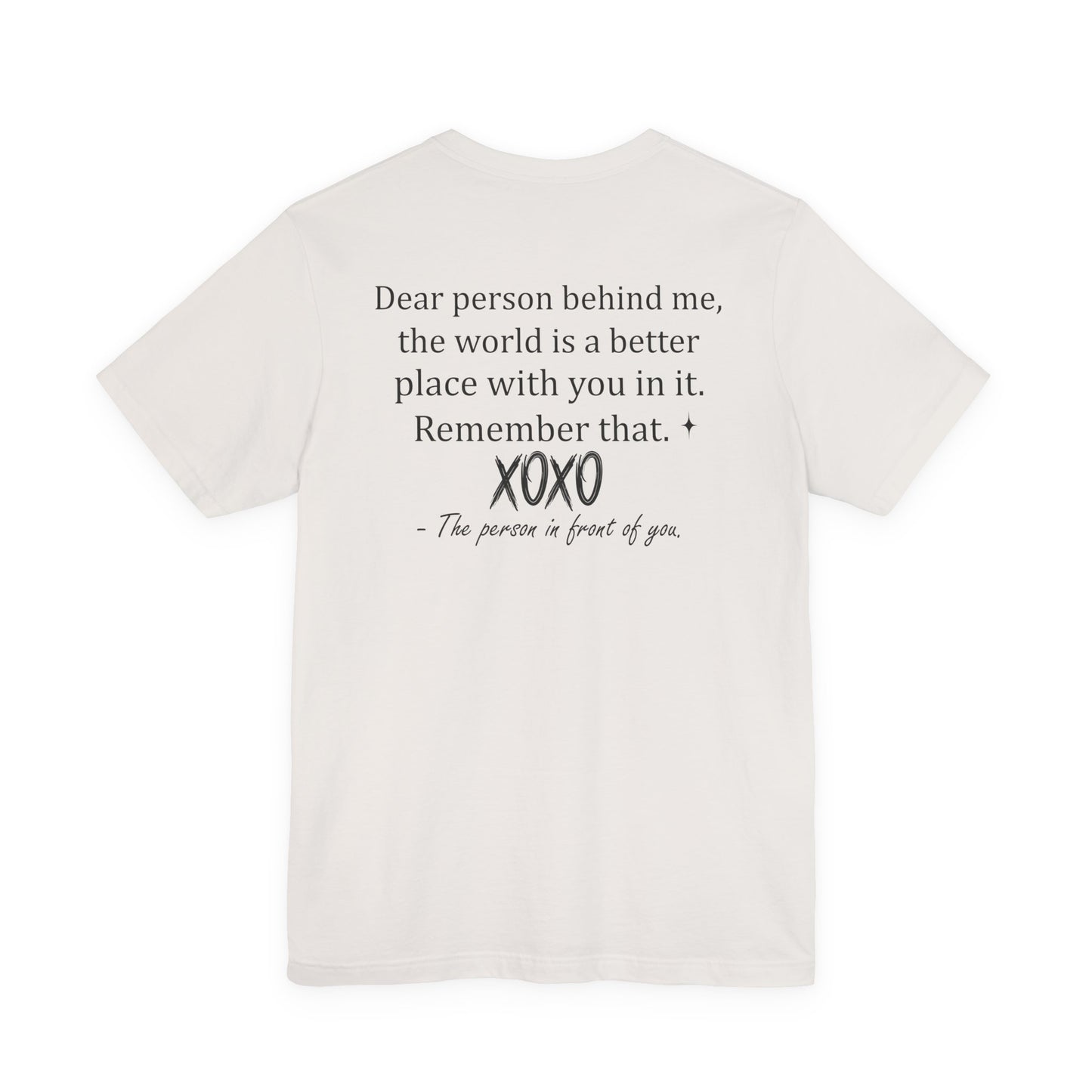 You Tee, Positive Message T-Shirt, Gift for Friends, Motivational Apparel, Unisex Casual Wear, Birthday Present