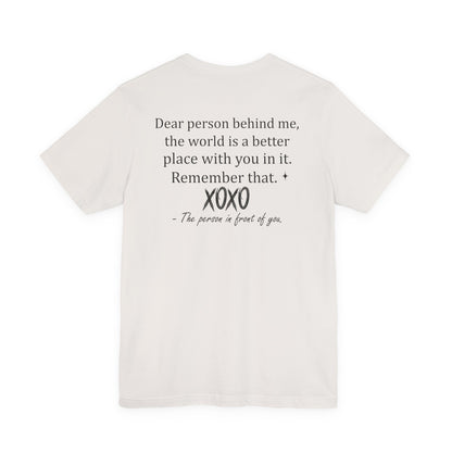 You Tee, Positive Message T-Shirt, Gift for Friends, Motivational Apparel, Unisex Casual Wear, Birthday Present