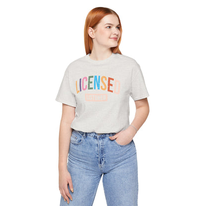 Licensed Listener Unisex Tee, Fun Gift for Therapists and Friends, Relaxed Fit Cotton Tee, Perfect for Self-Care Days, Casual Wear