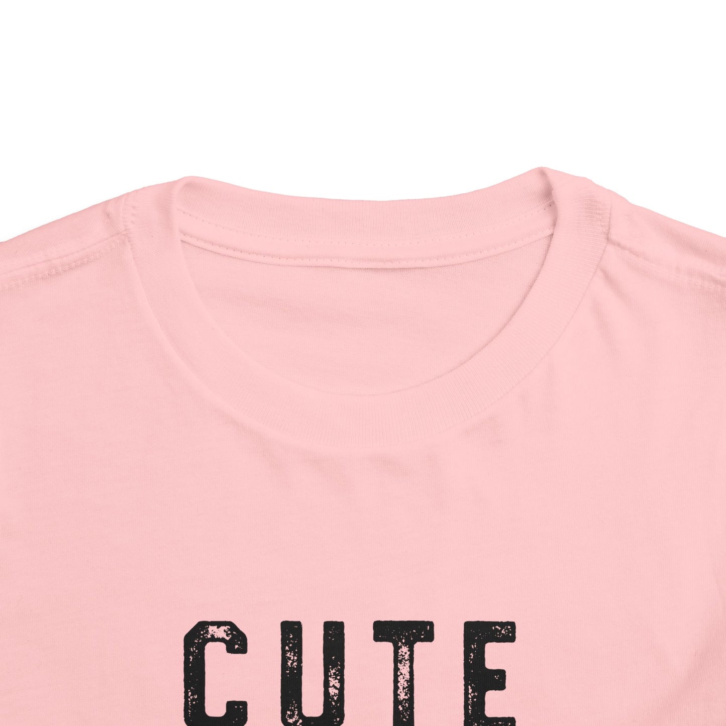 Cute & Smart Toddler Short Sleeve Tee - Fun Gift for Kids, Birthday Outfits, Playtime Apparel, Unique Toddler Fashion