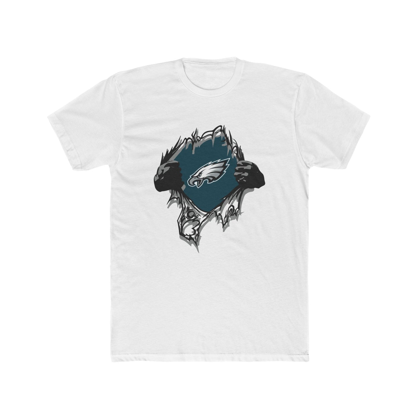Eagles Fan Unisex Cotton Crew Tee - Perfect for Game Day, Casual Wear, Sports Events, Tailgating, Gifts