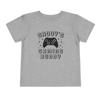 Gaming Buddy Toddler Tee, Kids Gaming Shirt, Father's Day Gift, Playdate Outfit, Fun Toddler Clothes