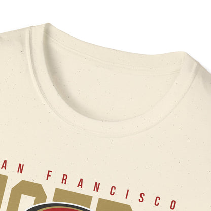 San Francisco 49ers Unisex Softstyle T-Shirt, NFL Fan Apparel, Game Day Tee, Sportswear, Gift for Football Lovers, Casual Style