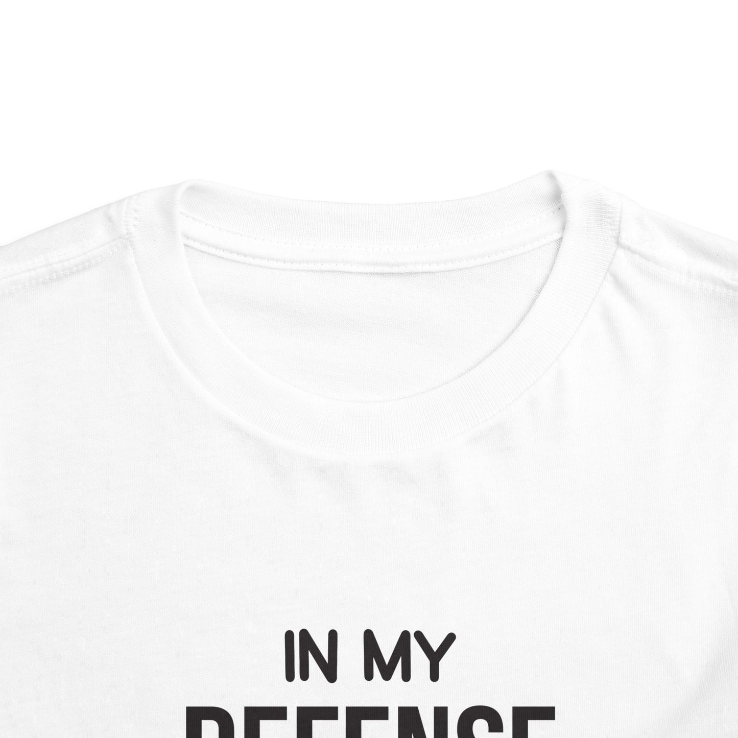 Funny Toddler Tee - "In My Defense I Was Left Unsupervised" - Cute Gift for Kids, Humor Tee, Playtime Wear, Birthday Shirt, Family [...]