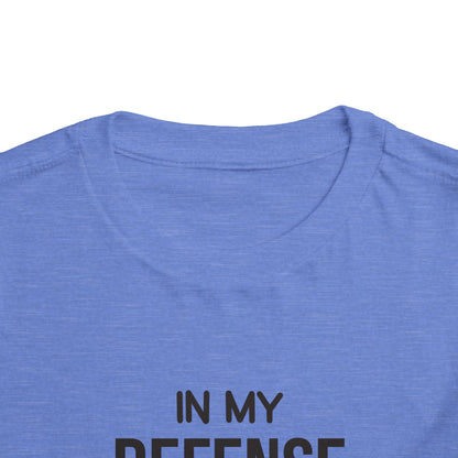 Funny Toddler Tee - "In My Defense I Was Left Unsupervised" - Cute Gift for Kids, Humor Tee, Playtime Wear, Birthday Shirt, Family [...]
