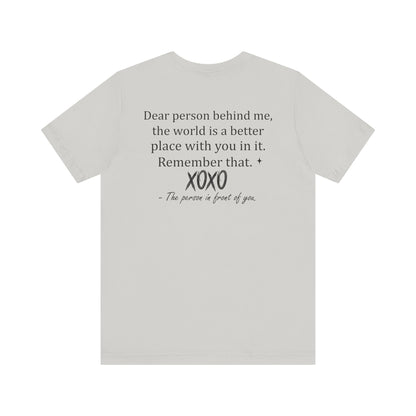 You Tee, Positive Message T-Shirt, Gift for Friends, Motivational Apparel, Unisex Casual Wear, Birthday Present