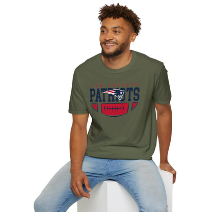 New England Patriots Unisex Softstyle T-Shirt | Sports Apparel, Game Day Outfit, Gift for Fans, Comfortable Tee, NFL Merchandise