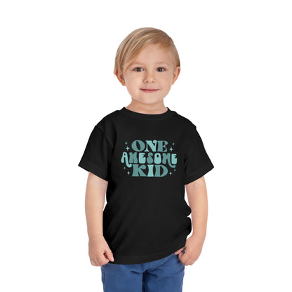 Awesome Kid Toddler Tee, Cute Toddler T-Shirt, Birthday Gift for Kids, Fun Kids Apparel, One Awesome Kid Shirt, Playful Kids Outfit