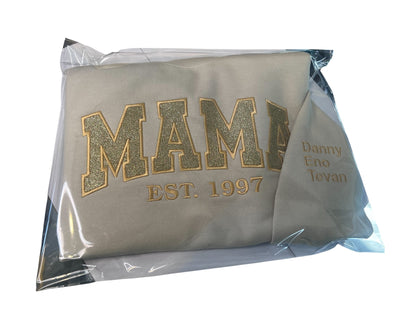GLITTER MAMA SWEATSHIRT/ TEESHIRT
